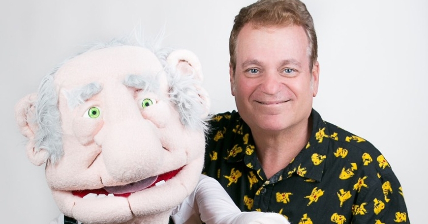 Ventriloquist with Joe Gandelman