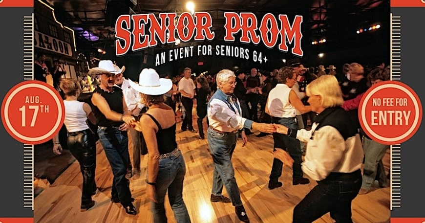 Senior Prom - An Event For Seniors 64+