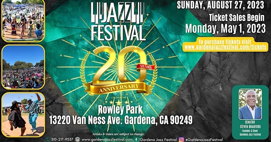 20th Annual Gardena Jazz Festival 20th Annual Gardena Jazz Festival