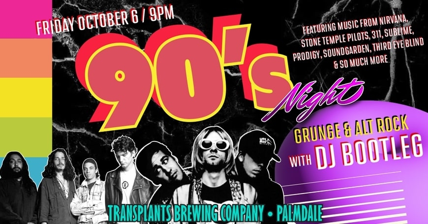 90's Night with DJ Bootleg