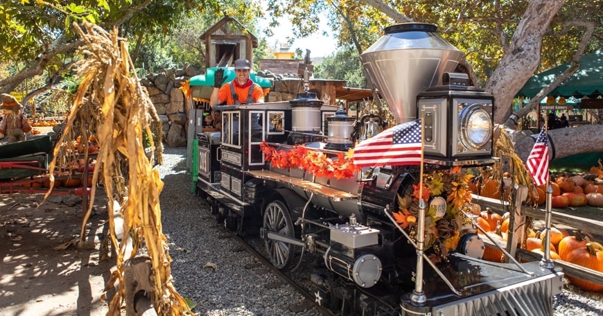 Pumpkin Patch at Irvine Park Railroad