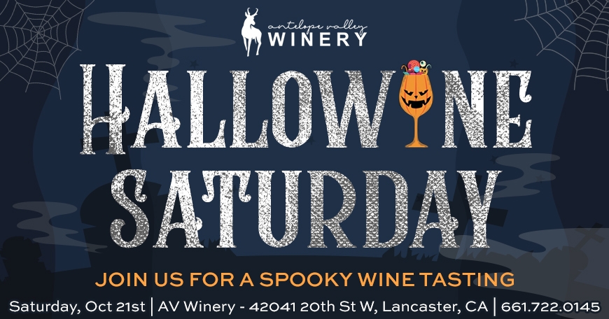 HalloWine Saturday at AV Winery HalloWine Saturday at AV Winery