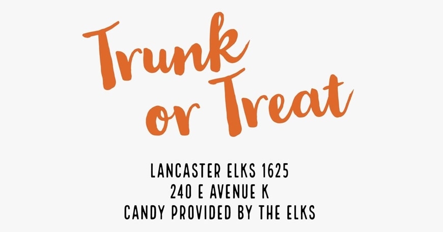 Truck or Treat Truck or Treat