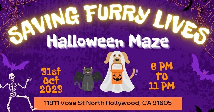 Saving Furry Lives: Halloween Maze