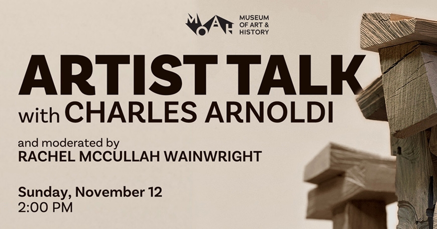 Artist Talk with Charles Arnoldi