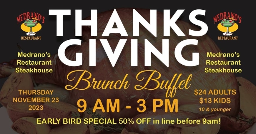 Thanksgiving Day Brunch Buffet