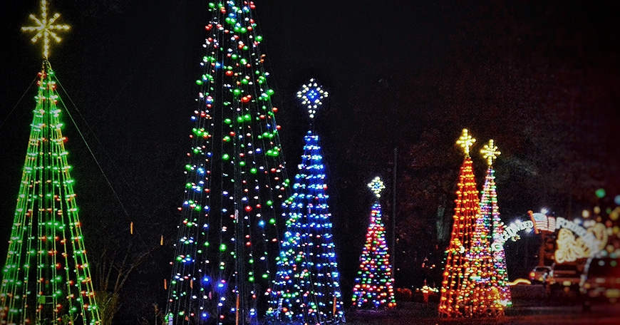 Holiday Lights Across Palmdale