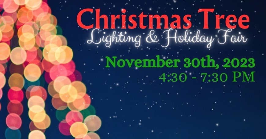Christmas Tree Lighting and Holiday Fair