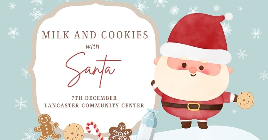 Milk and Cookies with Santa