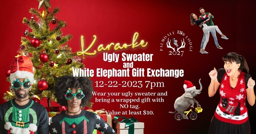 Ugly Sweater and White Elephant Gift Exchange Ugly Sweater and White Elephant Gift Exchange