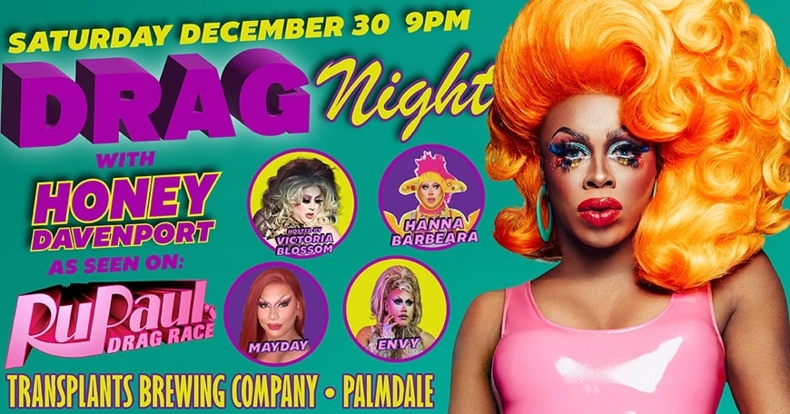 Drag Night Featuring Honey Davenport from RuPaul's Drag Race!