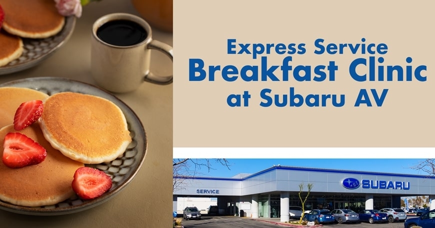 Subaru AV Express Service Breakfast Clinic Subaru AV Express Service Breakfast Clinic
