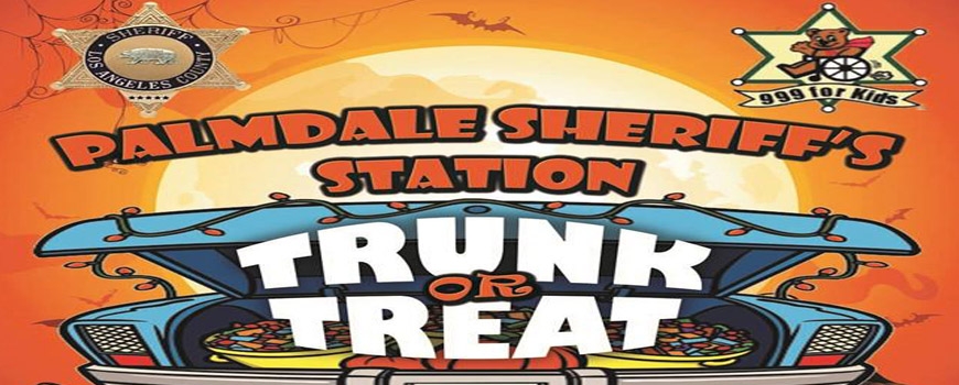 Palmdale Sheriff's Station Trunk or Treat and Car Show