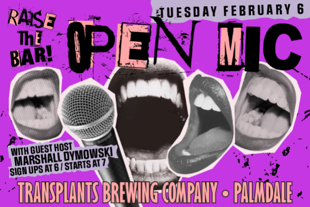 Raise The Bar: Open Mic Night! Raise The Bar: Open Mic Night!