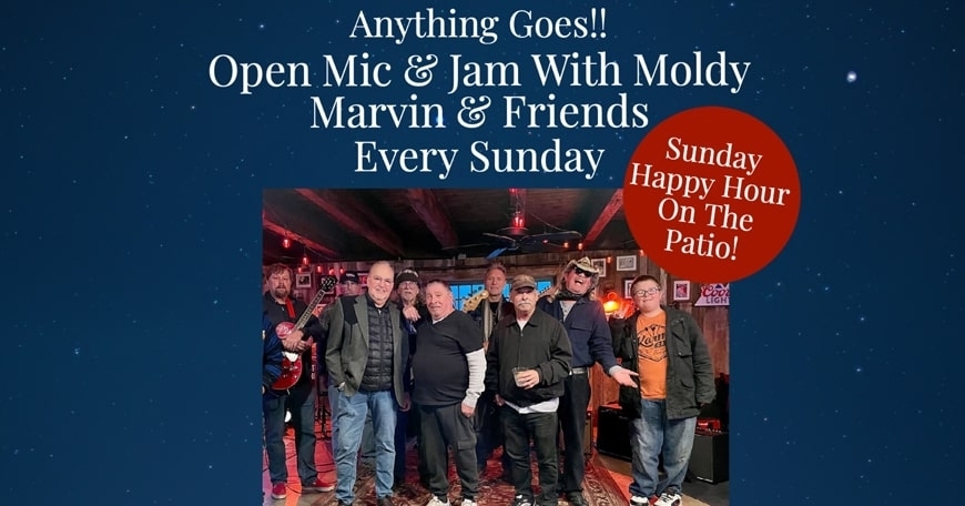 Open Mic with Moldy Marvin