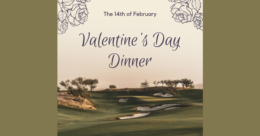 Rancho Vista Golf Club Valentine's Day Dinner