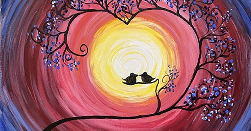 A Brush with Love Paint & Sip Event