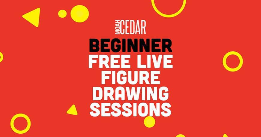 Live Figure Drawing Sessions (Beginner - Clothed)