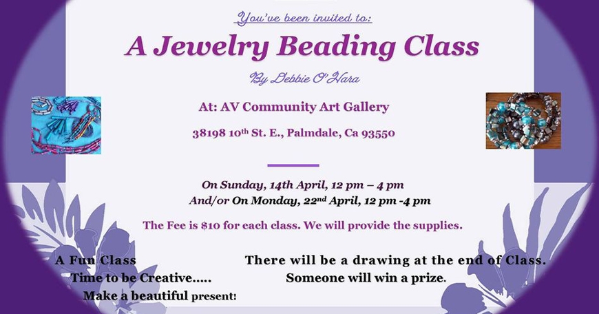 A Jewelry Beading Class