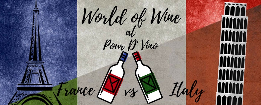 World of Wine - France vs Italy World of Wine - France vs Italy