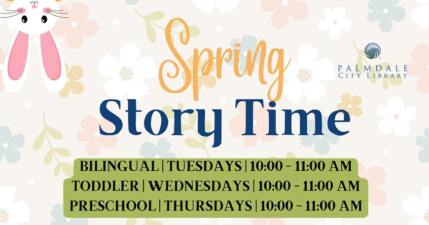 Spring Story Time - Preschool Spring Story Time - Preschool