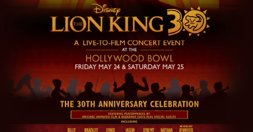 Disney’s The Lion King 30th Anniversary Concert