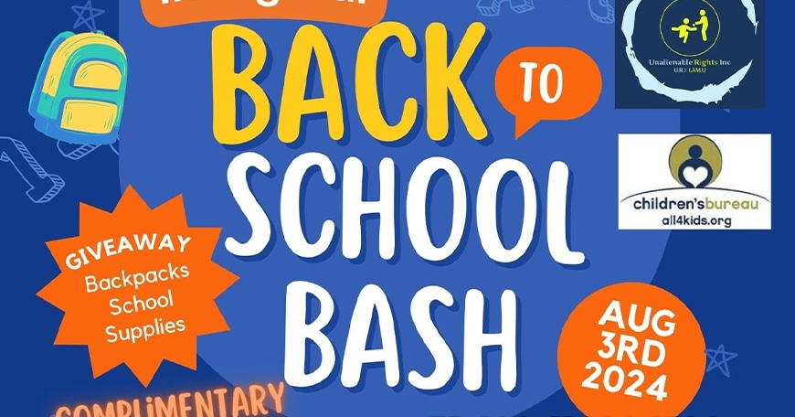 Inaugural Back to School Bash Inaugural Back to School Bash