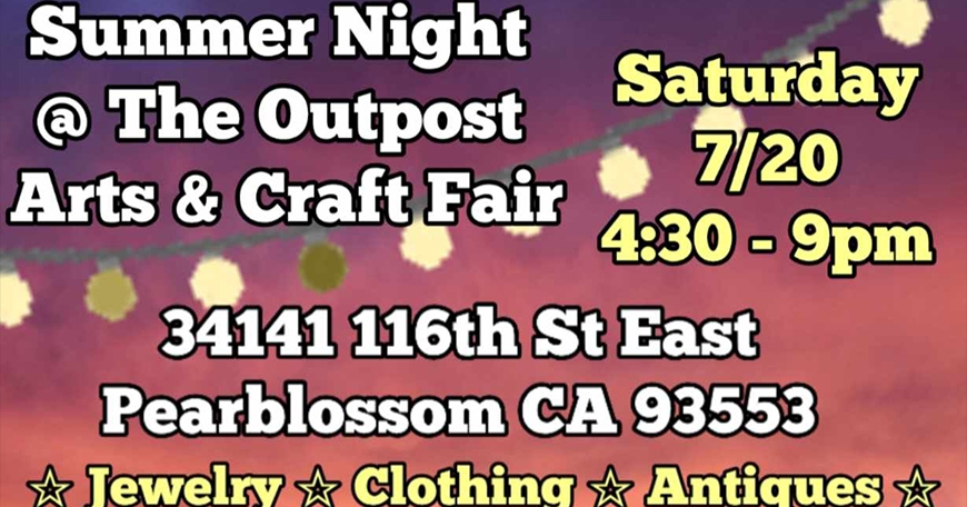 Summer Night Arts & Crafts Fair Summer Night Arts & Crafts Fair