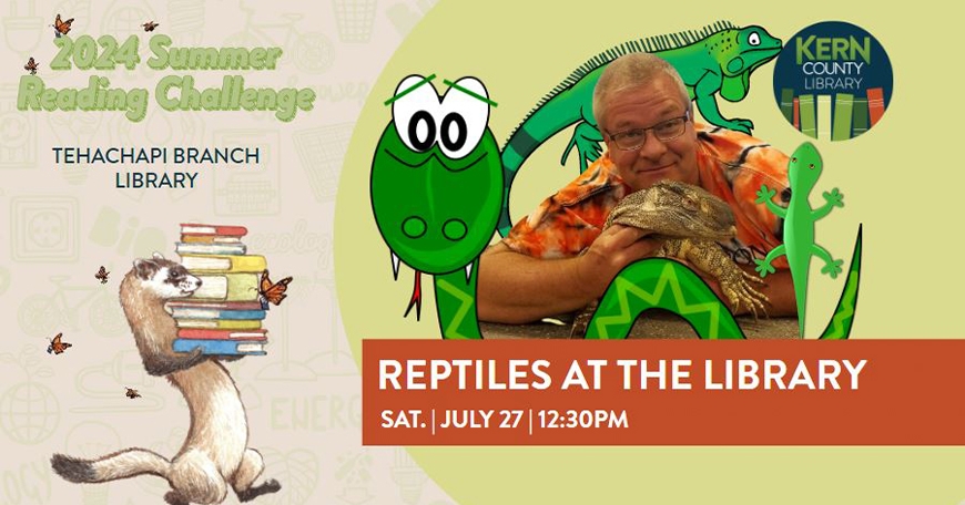 Reptiles at the Library