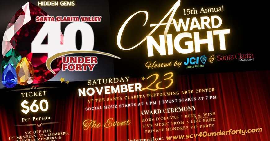 SCV 40 Under Forty Award Night 2024