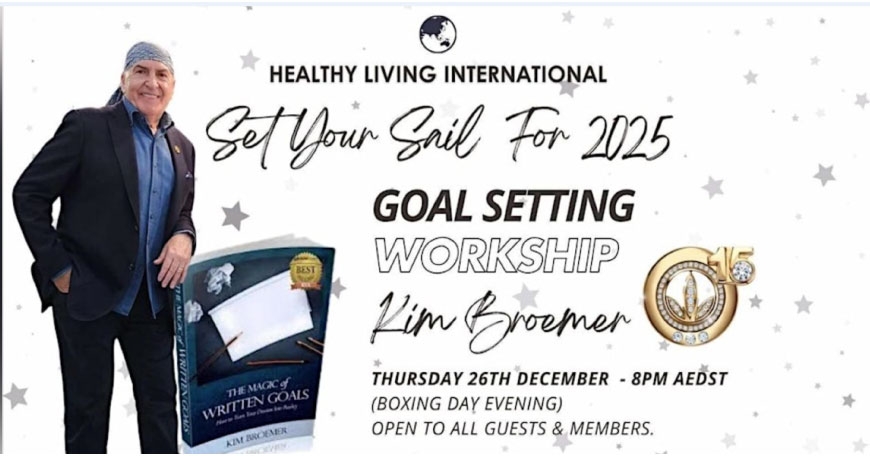 Set Your Sail for 2025 - Goal Setting Workshop Set Your Sail for 2025 - Goal Setting Workshop