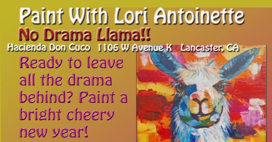 No Drama Llama - Paint w/ Lori Antoinette