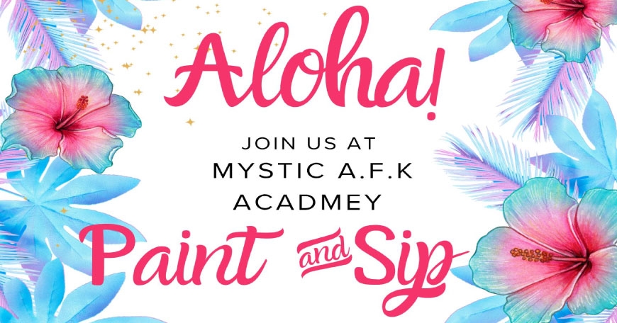 Paint and Sip - Hawaiian Theme Paint and Sip - Hawaiian Theme