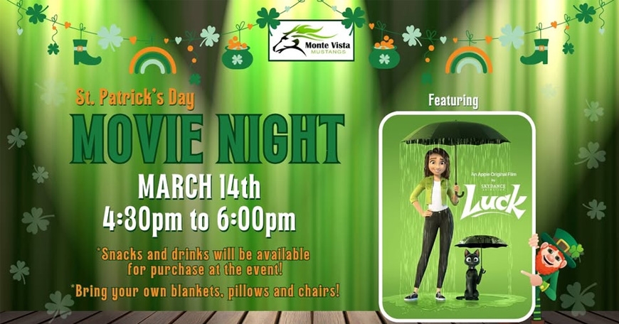 Free Movie Night - Luck Free Movie Night - Luck