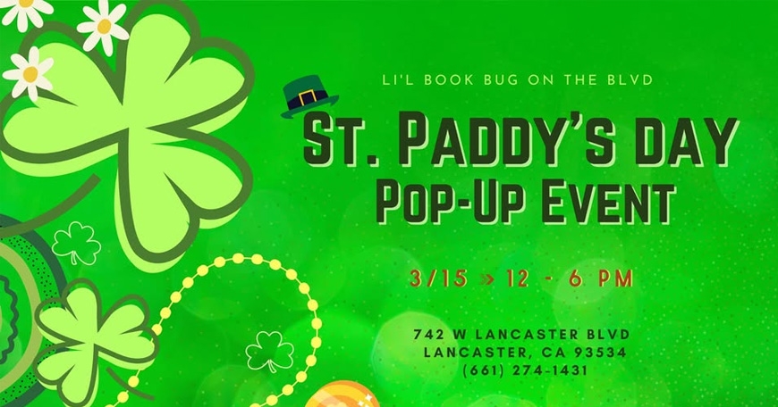St. Paddy's Day Pop-Up Event
