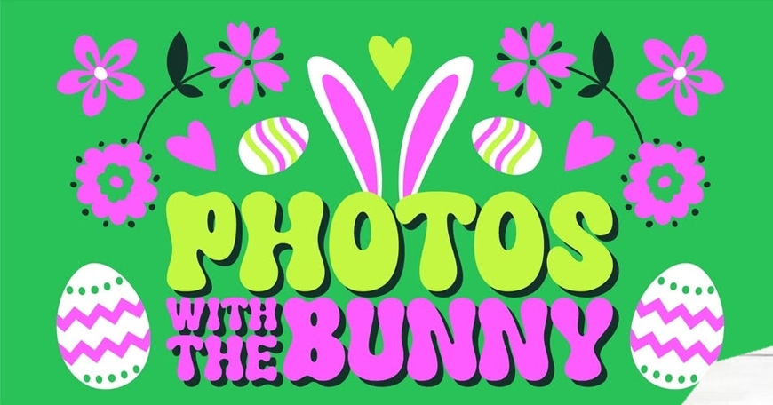 Photos with the Easter Bunny