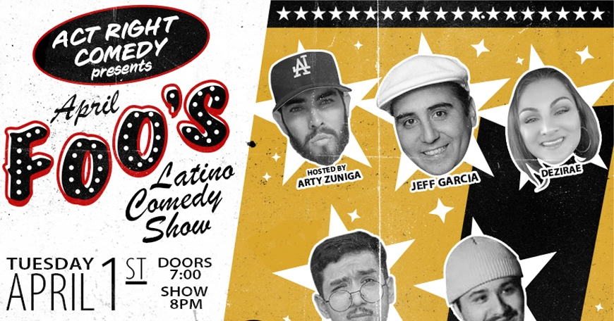 April Foo's Latino Comedy Show April Foo's Latino Comedy Show