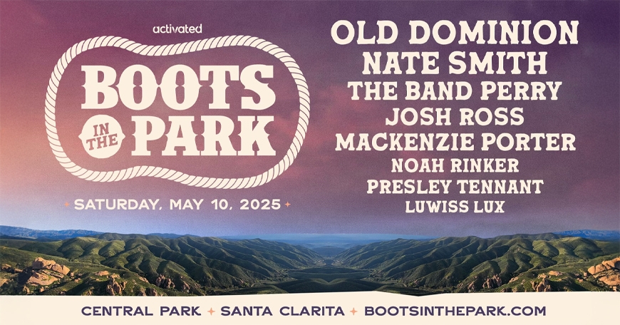 Boots in the Park: Old Dominion, Nate Smith + More Boots in the Park: Old Dominion, Nate Smith + More