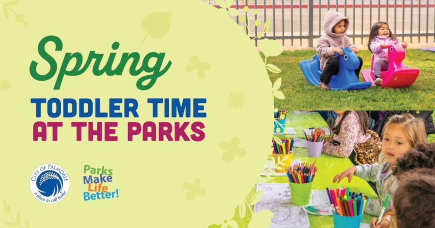 Spring Toddler Time at the Parks Spring Toddler Time at the Parks