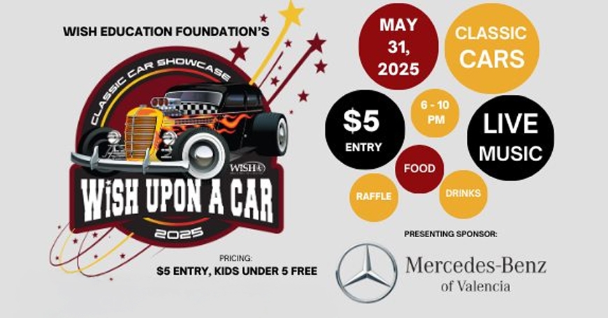 WiSH Education Foundation's WiSH Upon A Car 2025