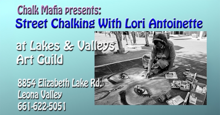 Street Chalking with Lori Antoinette Street Chalking with Lori Antoinette