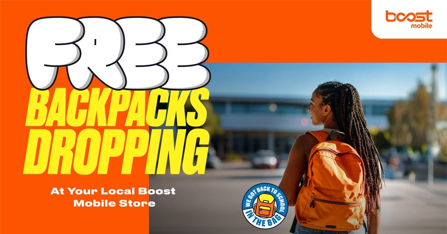 Boost Mobile - Back to School Backpack Drop