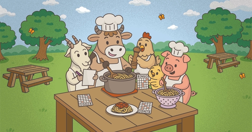 Spaghetti & Bingo Night at The Gentle Barn