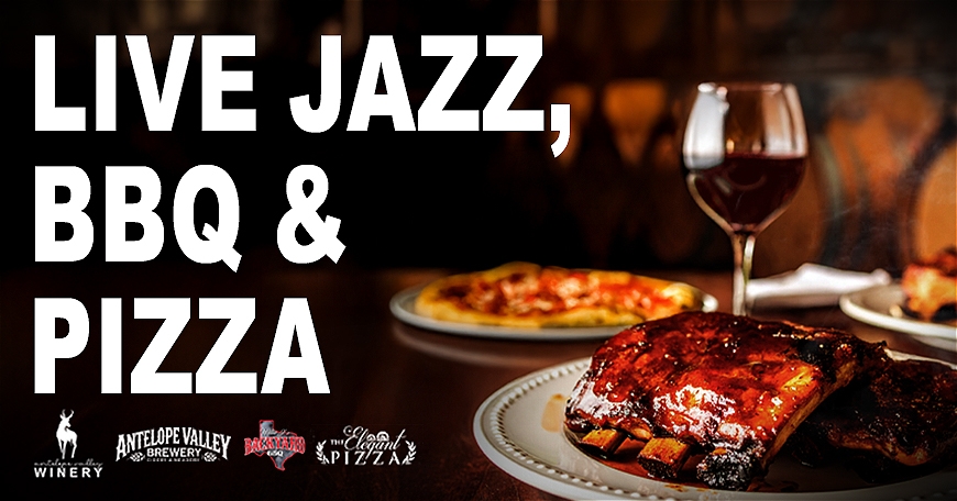 Live Jazz, BBQ, & Pizza