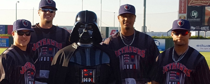 Lancaster Jethawks vs Lake Elsinore -Star Wars Night