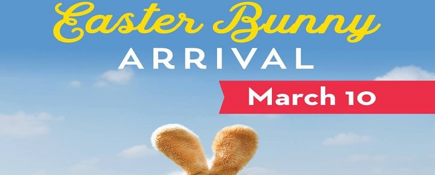 Easter Bunny Arrival at the AV Mall