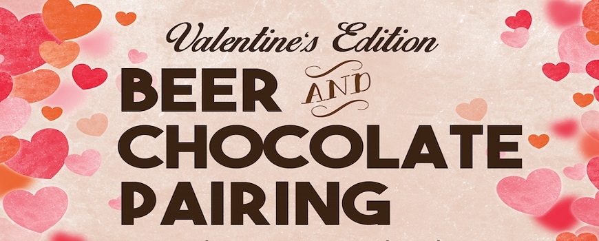 Valentine's Edition Beer & Chocolate Pairing at Lucky Luke Brewing Co