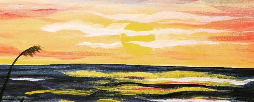 Beach Sunset Paint & Sip