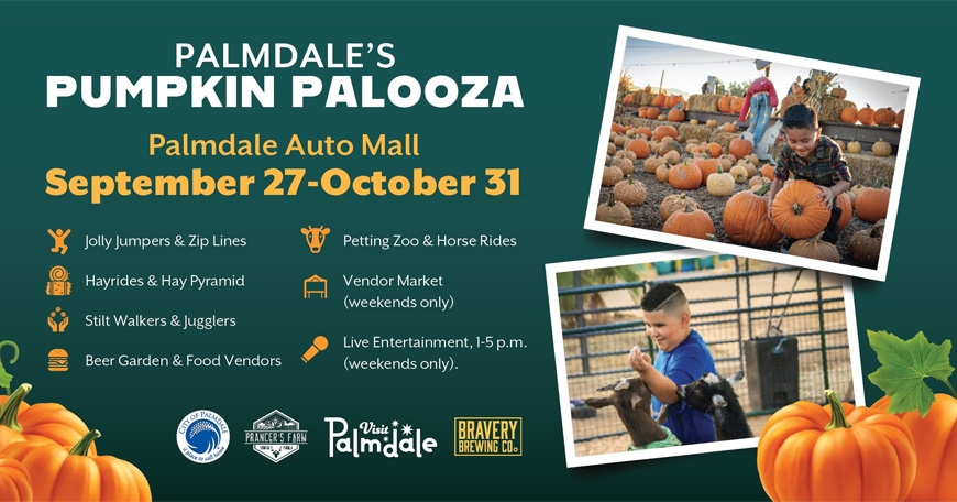 Prancer's Farms Presents: Palmdale's Pumpkin Palooza
