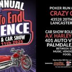 15th Annual Ride To End Violence Poker Run & Car Show
